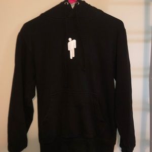 black billie Eilish sweatshirt size:xs